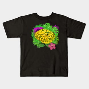 Jungle Ball Python Snake Kids T-Shirt